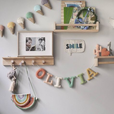 Felt Name Garland, Name Garland, Felt Name Banner, Name Bunting, Airplane Nursery, Airplane Decor, Felt Name, Garland Nursery, Unicorn Nursery