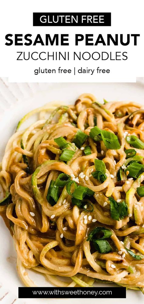 Sausage And Zoodle Recipes, Peanut Zoodle Recipes, Zoodle Sides, Zucchini Noodles Vegan, Asian Zoodles Zucchini, Cucumber Noodle Recipes, Spiraled Zucchini Recipes, Zoodles Recipe Healthy, Palm Noodles Recipes