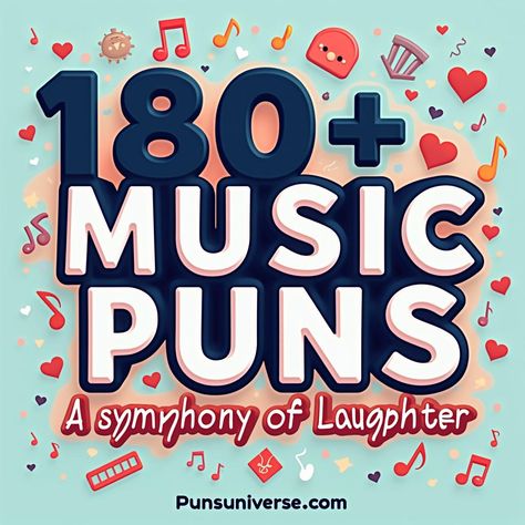 🎶 Get ready to hit all the right notes with "180+ Music Puns: A Symphony of Laughter"! From treble to bass, these puns will strike a chord in your heart and keep the giggles coming. Perfect for music lovers and jokesters alike! ⚡️ Don’t miss out—tune in to the fun! #puns #MusicHumor #Laughter #Comedy #FunnyPuns #MusicalComedy #WordPlay #Jokes 

🎤✨ Dance Puns Funny, Percussion Pick Up Lines, Rock Puns Funny, Music Puns Funny, Band Puns, Fun Puns, Book Puns, Music Puns, Cat Puns