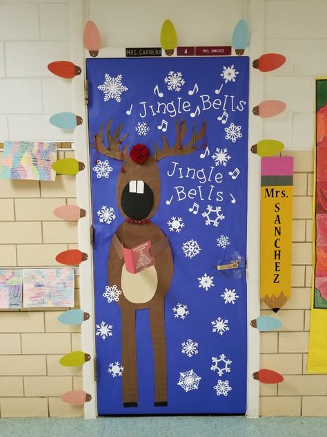 Christmas door decoration contest Christmas Door Decoration Contest, Door Decoration Contest, Winter Door Decorations Classroom, Christmas Dorm, Christmas Hallway, Door Decorations Classroom Christmas, Holiday Door Decorations, Diy Christmas Door, Christmas Door Decorating Contest