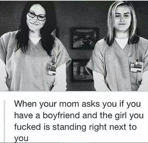 Lesbian Humor, Alex And Piper, Lgbt Humor, Lgbt Memes, Lgbtq Funny, Gay Humor, Ask Me Questions, Gay Memes, Lgbt Love