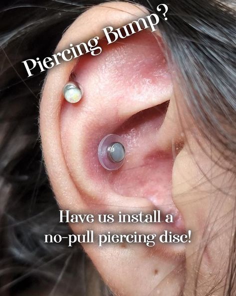 Have a piercing bump? No-pull discs are effective in treating the bump allowing it to properly heal! No pull piercing discs stabilize the piercing and prevent excessive movement! Stop by our shop and have our piercer give your piercing a check up and install no pull discs! Any questions free feel to call 619-575-6792 www.wyldesydestattoo.com 1515 Palm Ave San Diego ,CA 92154 #bodypiercing #sandiego #piercing Piercing Bump, The Bump, Bump, San Diego, Healing, Quick Saves