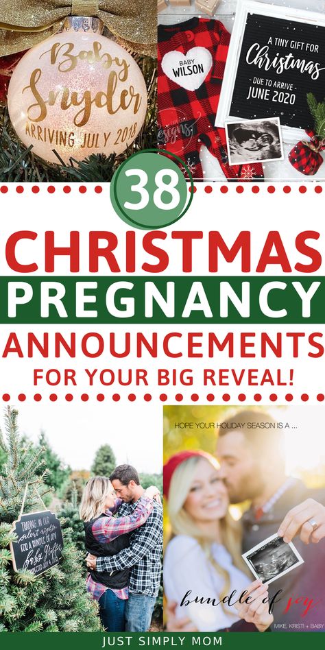 So many great ideas for your Christmas pregnancy announcements to reveal that you're expecting a baby this holiday season. Congrats to the new mom & dad to be! Christmas Pregnancy Announcement Ideas, Holiday Baby Announcement, Winter Pregnancy Announcement, Holiday Pregnancy Announcement, Holiday Mocktail, Baby Announcement Ideas, Christmas Gender Reveal, Pregnancy Announcement Sibling, Unique Pregnancy Announcement