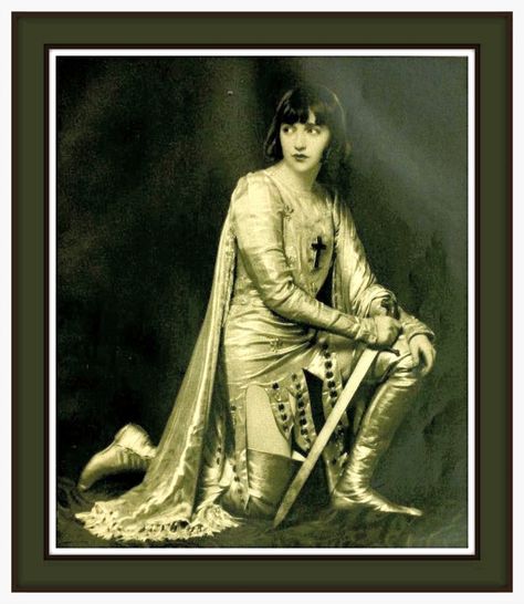 Bebe Daniels -  1926 Modern Flapper, Joan D Arc, Bebe Daniels, Saint Joan Of Arc, Jeanne D'arc, St Joan, Female Knight, Joan Of Arc, Jeanne D Arc