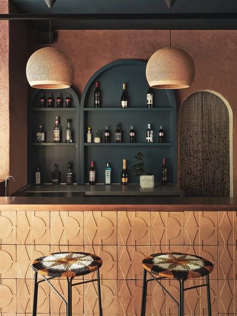 African Restaurant, African Interior Design, Berlin Design, Morocco Design, African Interior, Large Pendant Lighting, Interiors Inspiration, African Style, Wall Bar