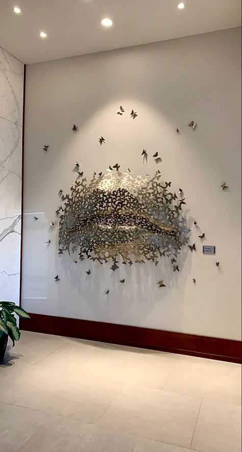 Suspended Art, Butterfly Sculpture, Butterfly Mirror, Art Statue, Fly On The Wall, Phase 4, Butterflies Flying, Butterfly Kisses, Year 3