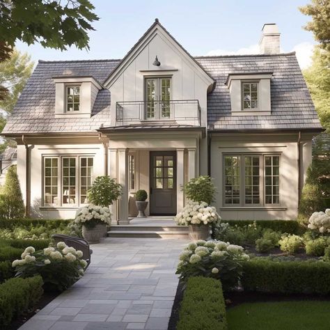 3+ Perfect Light Exterior Paint Colors for Small Houses • 333k+ Inspiring Lifestyle Ideas & Images Small French Style House, Outside House Paint Colors Ideas Brick Exteriors, Light Brick Home Exterior, House Exterior European, Homes Exterior Small, Paint Colors For Small Houses, Cream Exterior Paint Colors, Beige Brick House Exterior, Light Exterior House Colors