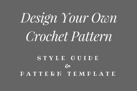 Crochet Pattern Writing Template, Writing Template, Pattern Template, Crochet Design Pattern, Writing Templates, Crochet Inspiration, Crochet Design, Writing Process, Writing Styles