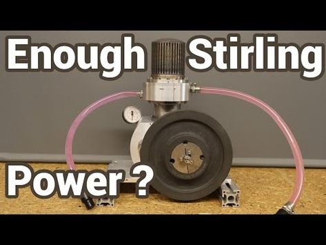 Stirling engine development for cogeneration of cheap DIY energy to become off grid and independent - YouTube Stirling Engine, Power Out, Stirling, Off Grid, Off The Grid, Cheap Diy, My Way, Engineering, Energy