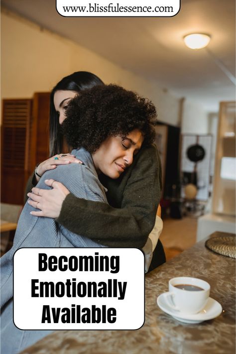 Just read a fantastic blog post on becoming emotionally available and being better equipped to support our loved ones! Can't wait to be a more empathetic listener and provide the emotional support my friends and family deserve. #emotionallyavailable #emotionalhealing #improvinglife #betterliving #relationships #wellnessliving Emotionally Available, Being Better, Effective Workout Routines, How To Express Feelings, Good Listener, How To Improve Relationship, Mindfulness Practice, Holistic Approach, Emotional Support