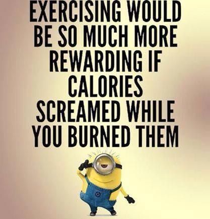 Minion Sayings, Picture Sayings, Minion Humor, Exercise Quotes, Crazy Birds, Minion Pictures, Belly Pooch, A Minion, Funny Minion Quotes