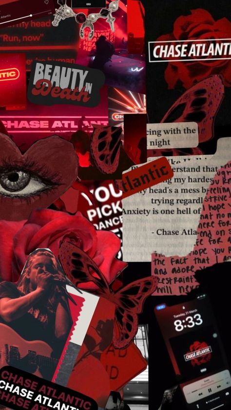 chase Atlantic wallpaper I made for my friend #wallpaper #chaseatlantic #red Wedding Hotel Room, Chase Atlantic Aesthetic, Chase Atlantic Wallpaper, Atlantic Aesthetic, Friend Wallpaper, Chase Atlantic, For My Friend, Really Funny Memes, Hotel Wedding