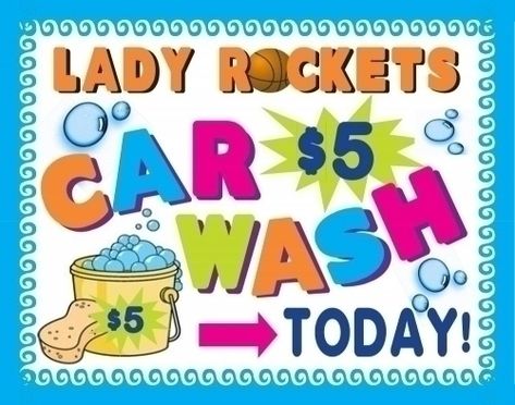 Make a Car Wash Fundraiser Poster | Raise Money Project | Car Wash Poster Ideas Car Wash Posters Ideas, Car Wash Signs, Fundraiser Poster, Car Wash Fundraiser, Car Wash Sign, Car Wash Posters, Dance Fundraisers, Aau Basketball, Posters Diy