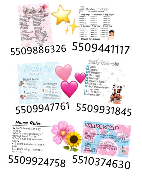 Bloxburg Picture Codes Calendar 2023, Bloxburg Decals Codes Aesthetic Quotes, Bloxburg Sale Decal, Roblox Bloxburg Picture Codes, Picture Codes For Bloxburg, Roblox Codes For Pictures, Club Roblox Image Id Codes, Bloxburg Cafe, Picture Decals