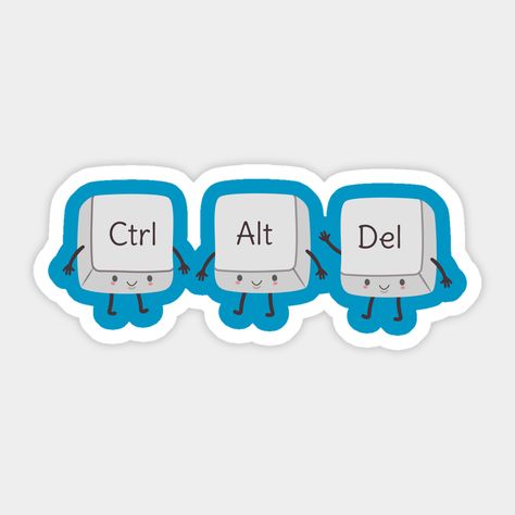 Information Technology Stickers, Tech Stickers Design, Computer Engineering Stickers, Computer Stickers Printable, Programming Stickers Laptop, Laptop Design Stickers, Computer Stickers Ideas, T Shirt Sticker Design, Computer Science Stickers