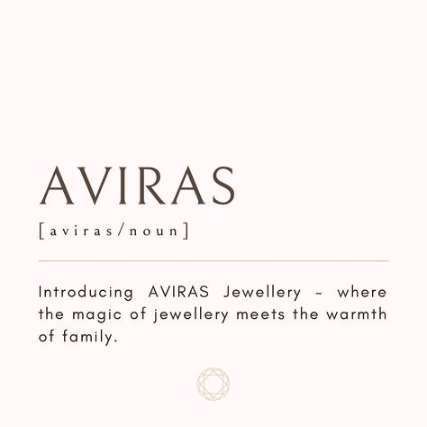 At AVIRAS Jewellery, we’re more than just a brand – we’re a family coming together to offer you something truly special ✨ Our name represents the initials of each family member, reflecting our shared commitment to crafting modern, elegant, and affordable pieces 💎 #avirasjewellery #jewellery #smallbusiness Types Of Jewellery Name, Jewellery Collection Names, Jewellery Names Ideas, Jewellery Brand Name Ideas, Slogan For Jewellery Business, Re A, Come Together, Portfolio Web Design, Indian Jewellery