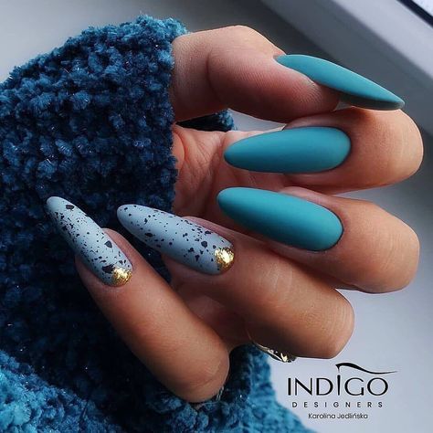 Bohemian Nails, Mint Nails, Boho Nails, Indigo Nails, Chic Nails, Nail Polishes, Gorgeous Nails, Nude Nails, Trendy Nails