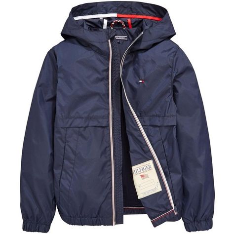 Tommy Hilfiger Hooded Jacket ($68) ❤ liked on Polyvore featuring outerwear, jackets, tommy hilfiger jacket, hooded jacket and tommy hilfiger Tommy Hilfiger Jacket, Summer Coats, Tommy Hilfiger Jackets, Rainy Day Outfit, Mode Fashion, Black Fits, Sweater Jacket, Jacket Outfits, Outerwear Jackets