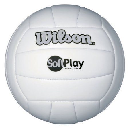 Wilson Official Size and Weight Soft Play Outdoor Volleyball, White Outdoor Camping Games, Outdoor Volleyball, Playground Balls, Play Outdoor, Volleyball Uniforms, Volleyball Workouts, Minako Aino, Play Volleyball, Camping Games