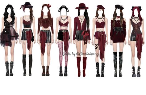 8 members group Outfit | ShopLook Kpop 7 Members Outfit, 7 Member Outfits, 8 Member Girl Group Outfits, 7 Member Girl Group Outfits, 7 Member Kpop Girl Group Outfits, Kpop Group Outfits, Girl Group Outfits, New Era Outfit, Kpop Clothes