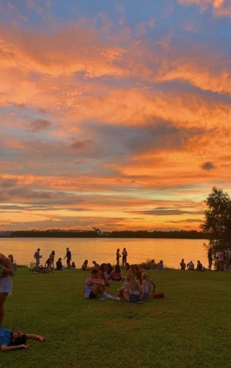 Camp America, Lev Livet, Foto Vintage, Pretty Sky, Summer Bucket, Sunset Pictures, Summer Feeling, Summer Dream, Pretty Places