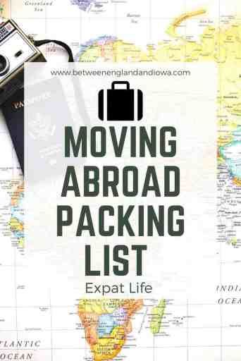 Expat Packing List: What To Pack To Move Overseas - Between England & Everywhere Packing List For Moving, Study Abroad Packing List, Study Abroad Packing, Abroad Packing List, Bali Outfit, Ireland Packing List, Honeymoon Packing List, College Packing Lists, Europe Packing List