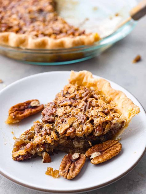 Oatmeal Pecan Pie Oatmeal Pecan Pie, Dessert Cheese Ball, Best Pie Crust Recipe, Perfect Pie Crust Recipe, Triple Berry Pie, Butter Pecan Cake, The Recipe Critic, Recipe Critic, Pecan Cake