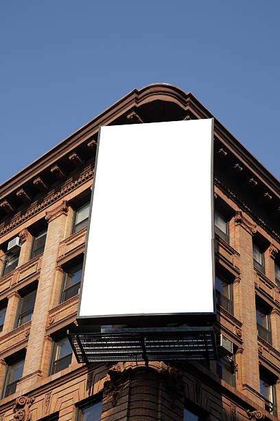 950 New York City Building Corner Stock Photos, Pictures & Royalty-Free Images - iStock Muckup Day Ideas, Plain Billboard, Billboard New York, Billboard Aesthetic, Building Mockup, Poster Building, Building Corner, Bill Board, Social Media Church