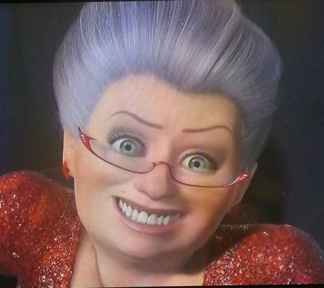 Fairy Godmother from Shrek 2. oh na! Fairy Godmother, Shrek, Godmother