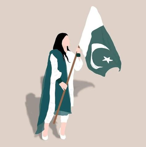 Pakistan Flag Dp, Pakistan Asthetic Pics, Pakistan Flag Aesthetic, Pakistan Independence Day Art, Pakistan Dp, Pakistan Drawing, Pakistani Independence Day, Pak Flag, Pakistan Independence Day Images