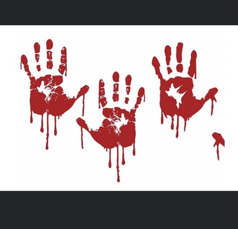 Blood Handprint, Free Halloween Svg, Glass Window Sticker, Halloween Treat Boxes, Halloween Lanterns, Cricut Halloween, Spooky Halloween Decorations, Foot Print, Butterflies Svg