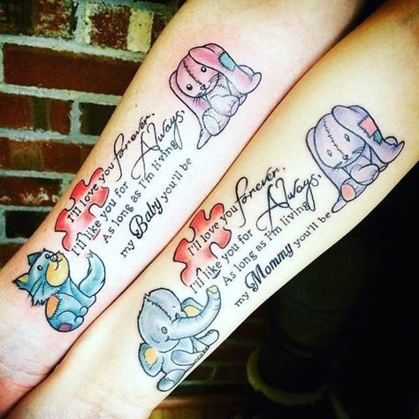 Mother Daughter Tat, Good Family Tattoo, Mommy Daughter Tattoos, Old School Design, Mom Daughter Tattoos, Daughter Tattoo, Kunst Tattoos, Wild Tattoo, Mother Tattoos