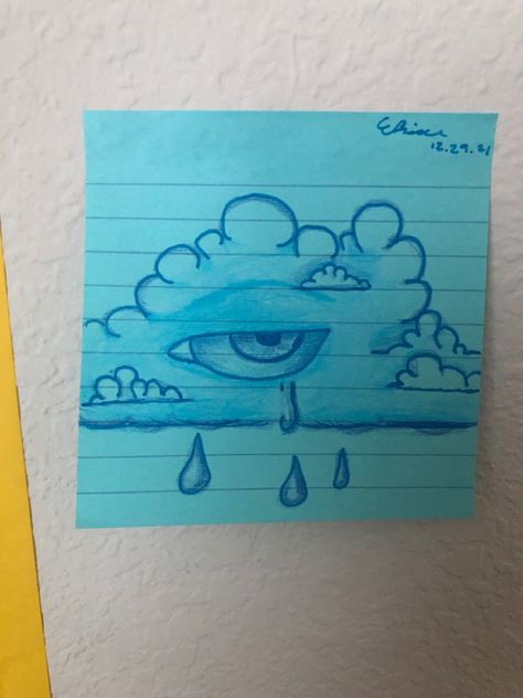 Aesthetic Clouds Drawing, Clouds With Faces Drawing, Cute Cloud Drawing Aesthetic, Trippy Clouds, Trippy Cloud Painting, Cloud Drawing, Novelty Sign, Drawings, Art