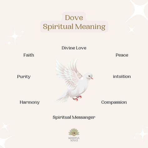 🕊️ A lot of meaning can be carried in a pair of white wings. 🕊️⁠ ⁠ Doves are a symbol of peace, compassion & harmony. Let its gentle spirit guide you on your path to spiritual growth. ✨⁠ ⁠ #mindfulness #mindbodysoul #spirituality #selflove #energyiseverything #innerpeace #consciousness #selfcare #mindfulliving #wellbeing #loveyourself #spiritual #higherself #spiritualthoughts #trusttheuniverse #awakespiritual #soulawakening #innerbeing #innerguidance Animals Meaning Spiritual, White Dove Spiritual Meaning, Dove Symbolism Meaning, Dove Spirit Animal Meaning, Doves Meaning, Dove Spiritual Meaning, Dove Meaning, Charm Meanings, Dove Tattoo Meaning