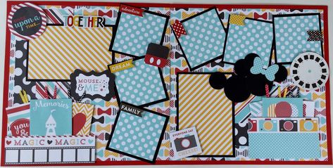 Disney Memories Layout Kit - Scrapbook.com Picture Scrapbook Ideas Memories, Journal Ideas Memories, Scrapbook Ideas Memories, Photo Journal Ideas, Picture Scrapbook Ideas, Picture Scrapbook, Memories Scrapbook, Scrapbook Disney, Disney Scrapbooking Layouts