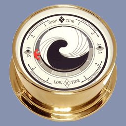 Weather-Instruments Tide Clock, Ocean Tides, Weather Instruments, Time And Tide, Weather Station, Meteorology, Barometer, High Tide, The Wave