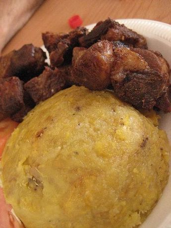 Recipe of the day - Mofongo Latin Restaurant, Mofongo Recipe, Recetas Puertorriqueñas, Plantain Recipes, Puerto Rican Dishes, Puerto Rico Food, Boricua Recipes, Dominican Food, Spanish Dishes