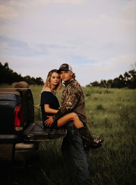 Western Prom Picture Ideas, Bf Gf Truck Pictures, Country Prom Pictures, Prom Truck Pictures, Farm Prom Pictures, Prom Pics With Truck, Couples Photos With Truck, Country Couple Pictures Truck, Couple Photos With Old Truck