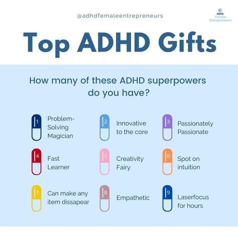 ADHD Gifts Mental Health Facts, Mental Health And Wellbeing, Spectrum Disorder, Mental And Emotional Health, Health Facts, Emotional Wellness, Mental Health Awareness, Emotional Health, Psychology