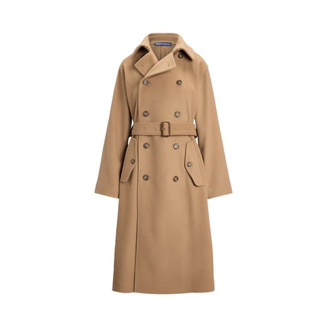 Double-Breasted Wool Melton Trench Coat Heavy Weight, Double Breasted, Trench Coat, Ralph Lauren, Wool, Clothes For Women, Clothes, Design