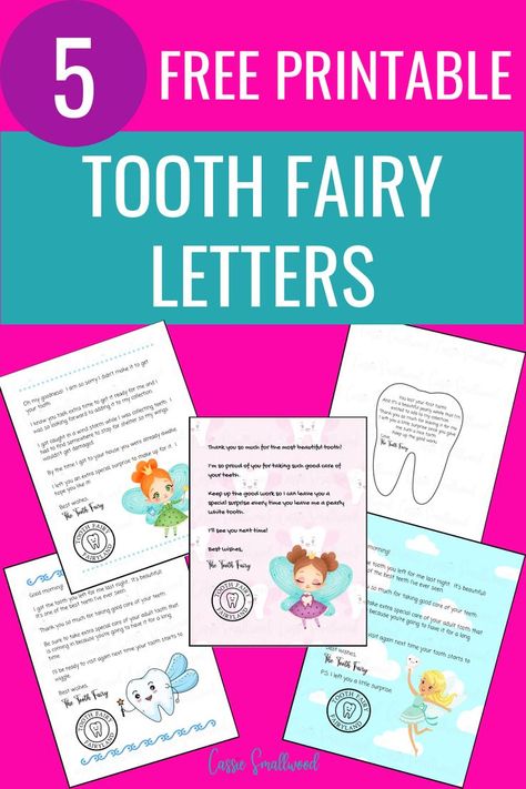 5 free printable tooth fairy letters for kids. Simple tooth fairy letters for boys and girls both. Letter From Tooth Fairy Forgot, Forgot Tooth Fairy Ideas, Letters From Tooth Fairy, Notes From Tooth Fairy, Notes From The Tooth Fairy, Tooth Fairy Forgot To Come Ideas, Tooth Fairy Template Free Printable, Tooth Fairy Notes For Girls Letters, Tooth Fairy Ideas First Tooth