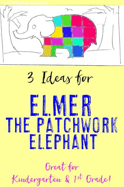 Elmer The Elephant, Nursery Rhyme Crafts, Letter D Crafts, Elmer The Elephants, Primary Books, Inclusive Classroom, Inclusion Classroom, Library Activities, Kindergarten Ela