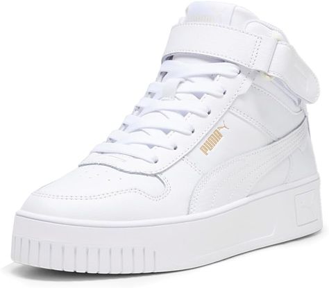 Amazon.com | PUMA Carina Street Mid Women's Sneakers | Shoes Puma Carina, Sneakers Shoes, Women's Sneakers, Womens Sneakers, Shoes Sneakers, For Free, Sneakers, Free Shipping, Quick Saves