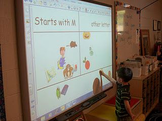 Interactive Whiteboard Activities, Smart Board Games, Smart Board Activities, Word Work Kindergarten, Smart Board Lessons, Promethean Board, Kindergarten Ela, School Kindergarten, Literacy Lessons