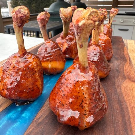 Whiskey Chicken, Lollipop Recipe, Chicken Drumstick, Chicken Lollipops, Bbq Menu, Bourbon Chicken, Pellet Grill Recipes, Chicken Drumstick Recipes, Smoked Chicken