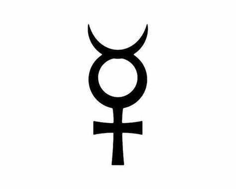 Mercury Virgo, Jupiter Symbol, Mercury Symbol, Virgo Planet, Planetary Symbols, Medical Astrology, Planet Tattoos, Gemini Tattoo, Alchemy Symbols