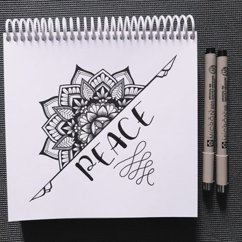 Easy And Cute Mandala Art, Hope Mandala Art, Mandala Art With Quotes Easy, Mandala Quotes Inspirational, Aesthetic Mandala Art With Quotes, Mandala Art Easy For Kids, Small Mandala Drawing Easy, Mandala Art Simple Easy For Beginners, Mini Mandala Drawing