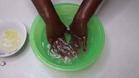 Hand Soak For Manicure, How To Make Your Hands Soft, Dry Hands Remedy Overnight, How To Get Soft Hands, Dry Hands Remedy, Hand Scrub Diy, Hand Soak, Cracked Hands, Organic Virgin Coconut Oil