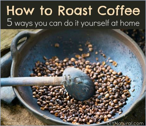 How To Roast Coffee Beans: 5 Ways to Roast Your Own Coffee At Home Raw Coffee Beans, Cappuccino Maker, Coffee Bean Grinder, How To Roast, French Press Coffee Maker, Coffee Grinds, Coffee At Home, Roast Coffee, Roasted Coffee Beans