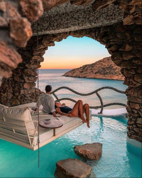 Best cave suite ever😍 ​ ​📍Calilo... - Travel Destinations | Facebook Haidar Ali, Ios Greece, Paris Travel Photography, Family Travel Photography, Paradise Falls, Honeymoon Photos, Relaxing Travel, Travel Photography Inspiration, Explore Travel